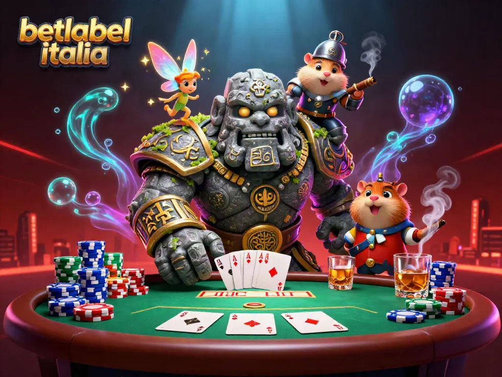 Experience the magic of betlabel italia with lively characters and a vibrant casino atmosphere.