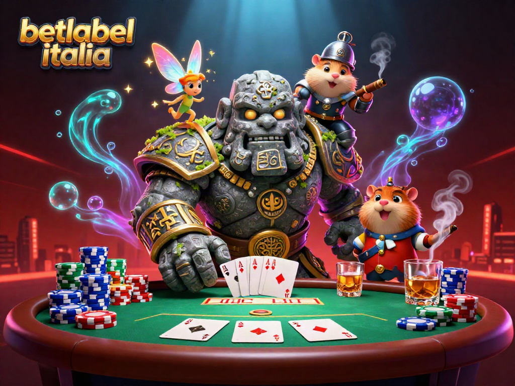 Experience the magic of betlabel italia with lively characters and a vibrant casino atmosphere.