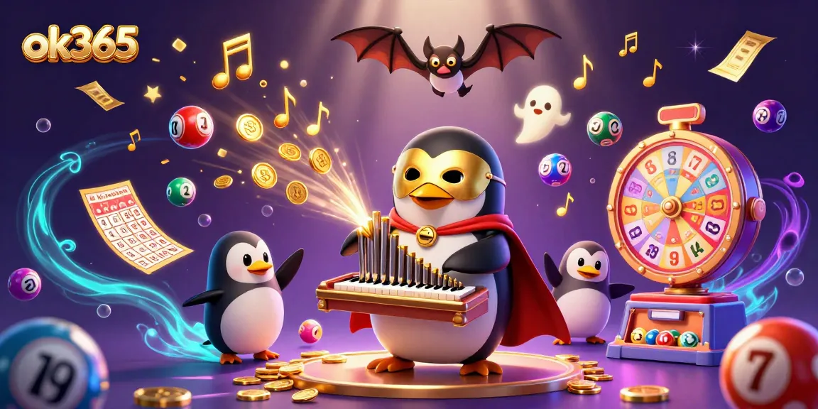 Experience thrilling wins at OK365's dynamic casino with vivid illustrations, games, and engaging elements.