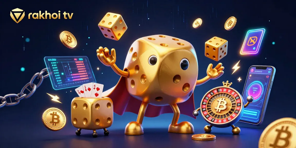 Experience the thrill of rakhoi tv with vibrant gaming characters amidst exciting casino elements.
