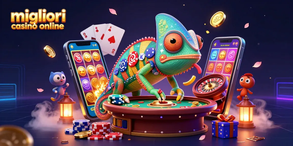 Experience thrilling games at migliori casinò online with dynamic 3D characters and casino elements.
