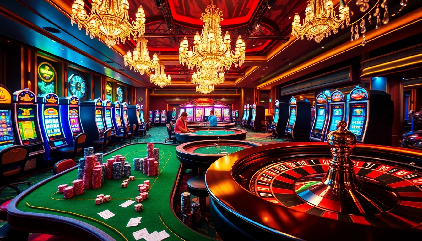 Players at a vibrant casino table strategizing their bets; JUMLAH BACKLINK is key to winning.