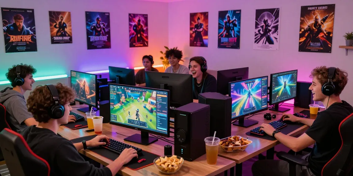 Komunitas megawin88 bermain game online bersama dalam suasana ceria.