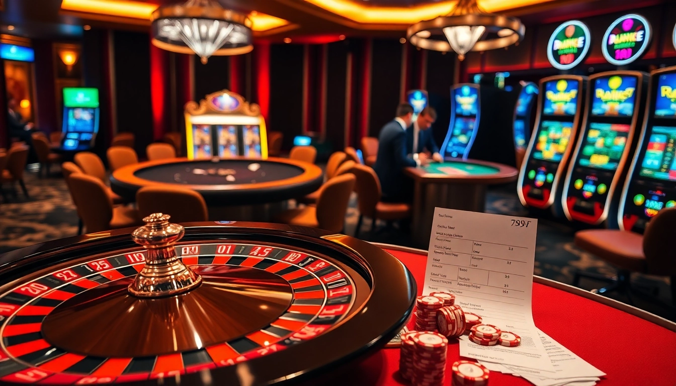 Experience the excitement of 789f with professional players at a vibrant casino table.